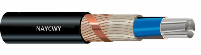 Beständiger Niederspannungs-Kabel-Al-UVleiter NAYCWY im Freien industriell für Anlagen
