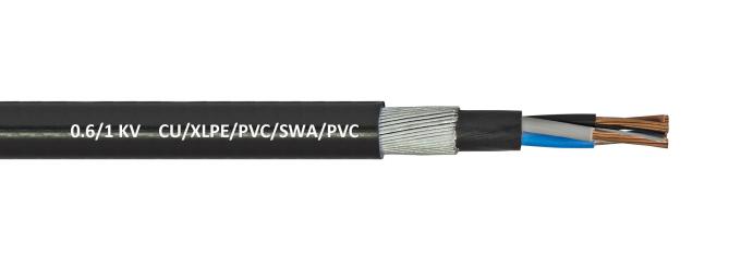 1 KV Niederspannungs-Kabel Cu SWA BS 5467, industrielles elektrisches Kabel XLPE PVCs