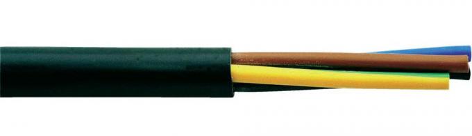 Kupfernes Leiter-Kabel VDE0282 2Core 0.6mm, H05RR - f-Gummi-Flachkabel