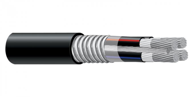 4 / PVC-Stromkabel c-AL-600V XLPE, XHHW - 2 AIA-Art elektrisches Kabel Lux
