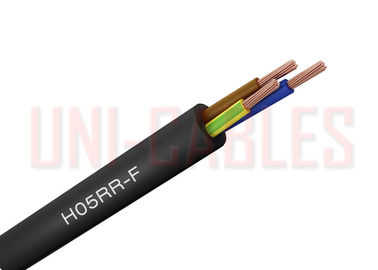 China Kupfernes Leiter-Kabel VDE0282 2Core 0.6mm, H05RR - f-Gummi-Flachkabel fournisseur