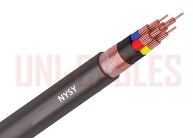 China Niederspannungs-Kabel-PVC kupferner Band-Isolierschirm NYSY-Klassen-1 für Vorstation fournisseur