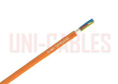 China 180 / E90 Feuerfestigkeits-Kabel, orange Rehalogen der Hüllen-1 x 4 geben Kabel frei fournisseur