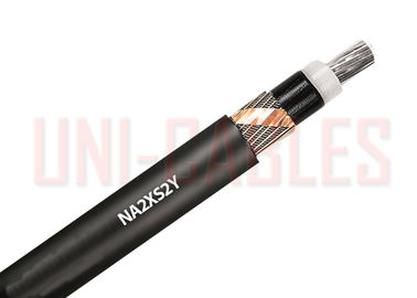 Aluminiumhalogen-mittleres Kabel des leiter-NA2XS2Y null, Vertriebsnetz-Mittelspannungs-Draht