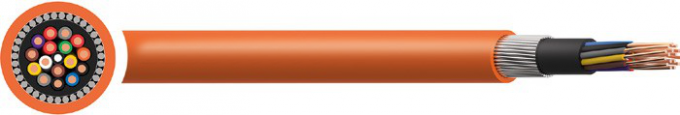 Kern-gepanzertes Verkehrszeichen-Kabel 1.6mm BS 6346 des Kupfer-12 PVC-SWA