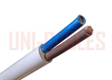 Schreiben Sie flexiblem kupfernem Isolierleiter RVV 300/500V PVC elektrischen Draht